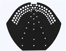 KMB Hřebenová ucpávka plastová černá